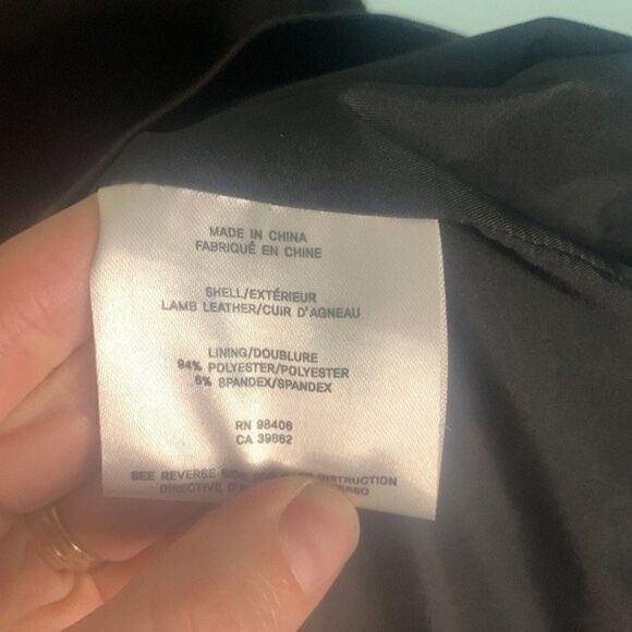 Theory Lamb Leather Dress - Picture 6 of 9